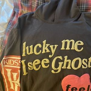 Kanye Wests Merch: Kids See Ghosts Sweatshirt Camp Flog Gnaw